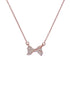 BARSIE-Jewellery-Crystal Bow Pendant Necklace- Ted Baker Romania